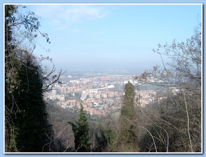 Bologna seen from the colline